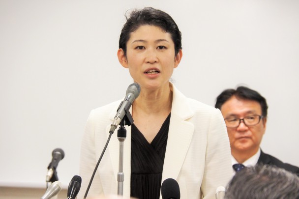 柴田未来候補予定者