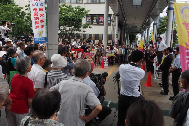 オール新潟での戦いに多くの市民の皆さんが参集