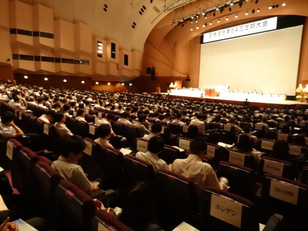 玄葉選対委員長が電機連合定期大会で民進党への支援を訴える