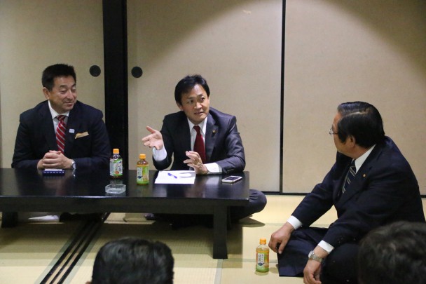 若手農家との懇談