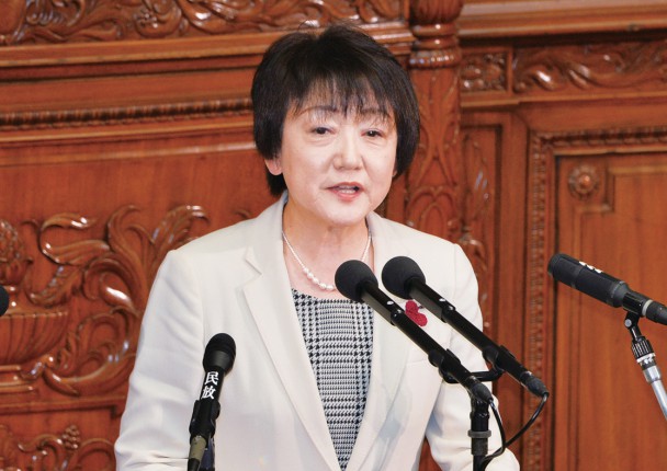 郡和子衆院議員 11月29日 衆院本会議で厚労大臣不信任決議案の趣旨説明
