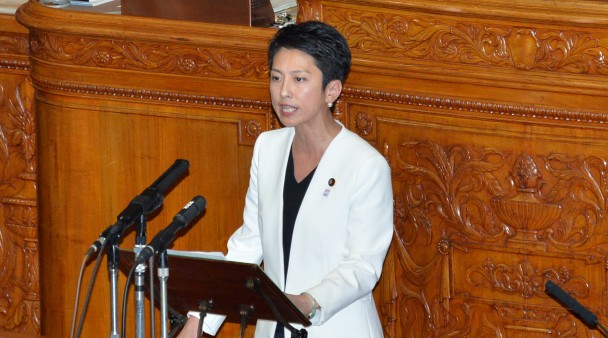 【参院本会議】共謀罪法案、委員会採決なしに与党が強行採決　蓮舫代表が反対討論