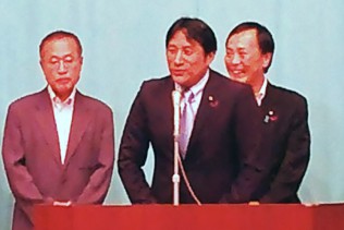 川田龍平幹事長ら